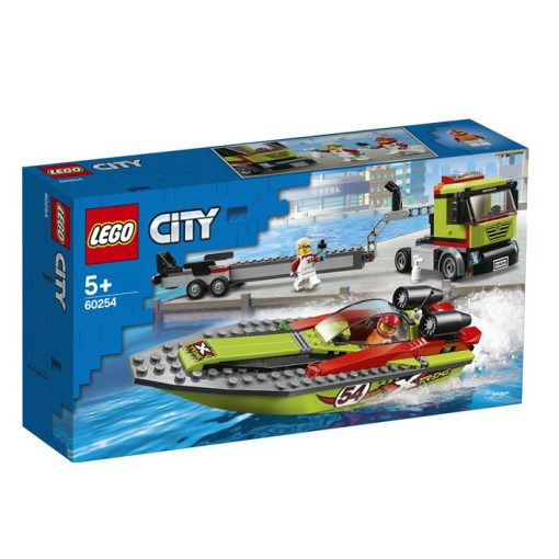 لگو سری City مدل 60254 Race Boat Transporter