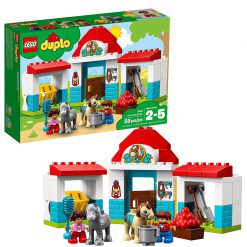 لگو سری duplo مدل Town Farm Pony Stable کد 10868