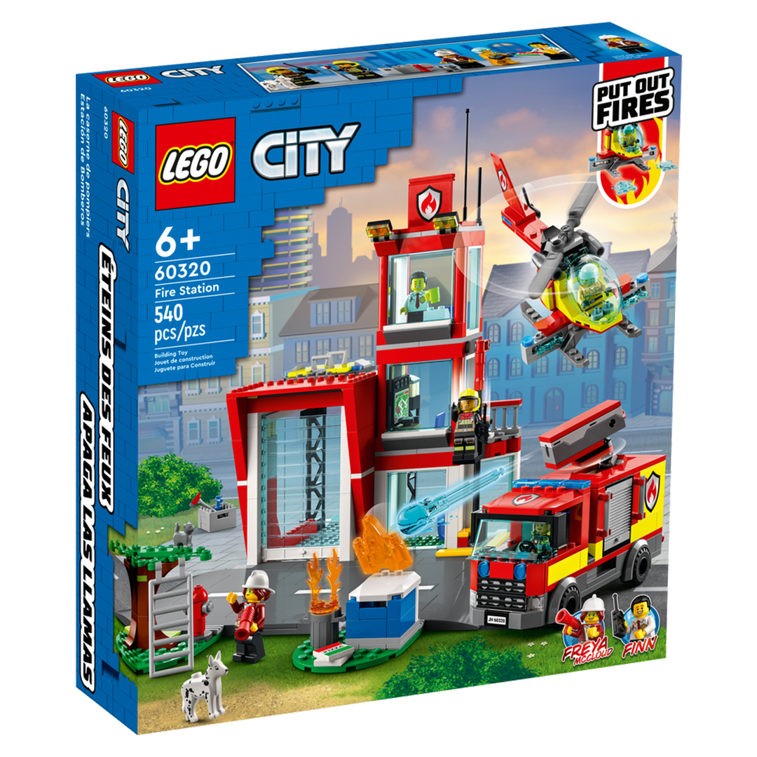 Lego city 2019 store fire station