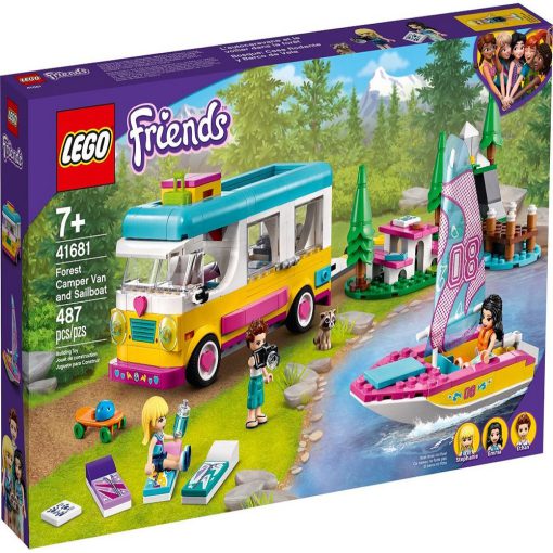 لگو سری Forest Camper Van and Sailboat کد 41681