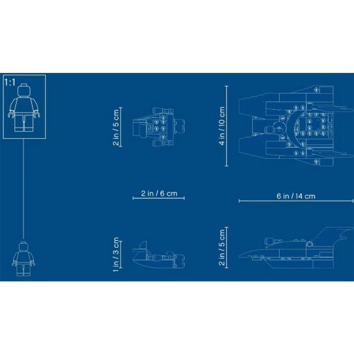 لگو سری بتمن مدل قایق بتمن کد 76158