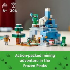 لگو مدل Minecraft The Frozen Peaks 21243