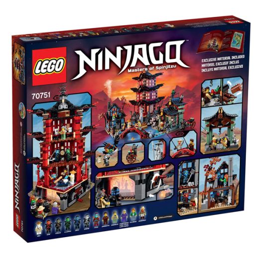 لگو سری NINJAGO مدل معبد ایرجیتسو