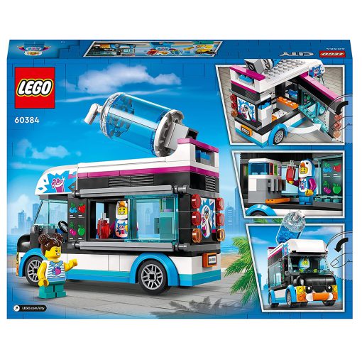 ساختنی لگو مدل LEGO 60384 City Penguin Slushy Van