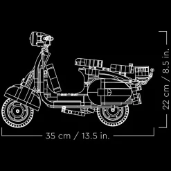 لگو موتور وسپا مدل Vespa 125 کد 10298