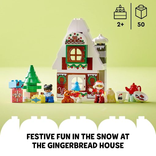 لگو سری داپلو مدل Santa s Gingerbread House کد 10976