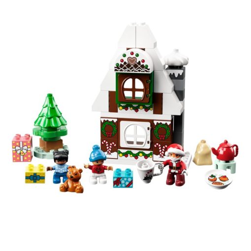 لگو سری داپلو مدل Santa s Gingerbread House کد 10976