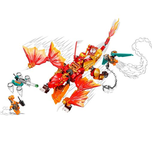 لگو سری Ninjago مدل Kai s Fire Dragon EVO کد 71762