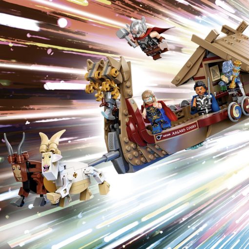 لگو مدل لگو کشتی وایکینگ ثور lego Viking Boat Thor 76208