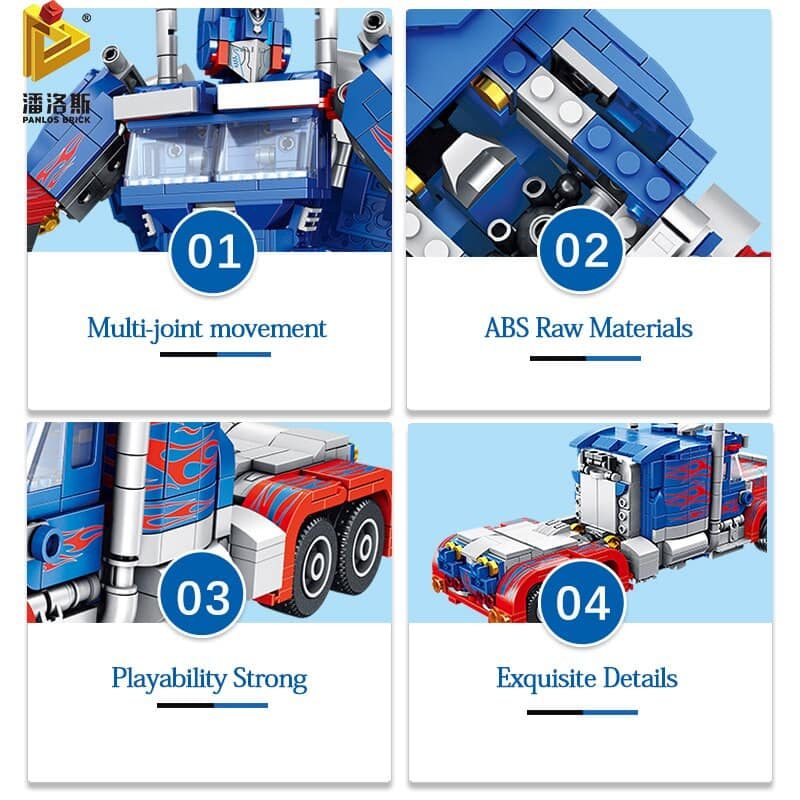 لگو ربات تبدیل شوندگان آپتیموس پرایم کد 621018 برند پانلوس لگو ربات تبدیل شوندگان آپتیموس پرایم کد 621018 برند پانلوس